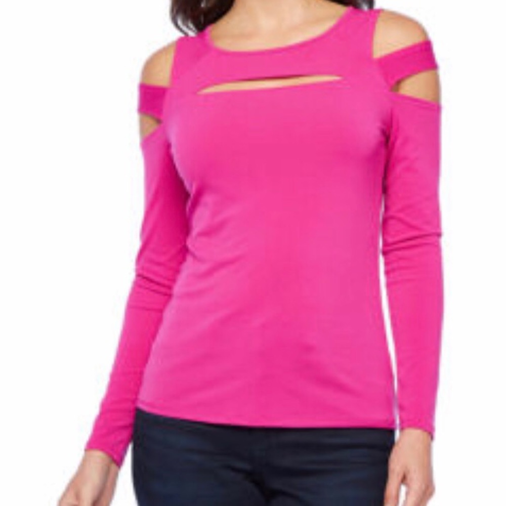 Bold elements women  large pink blouse